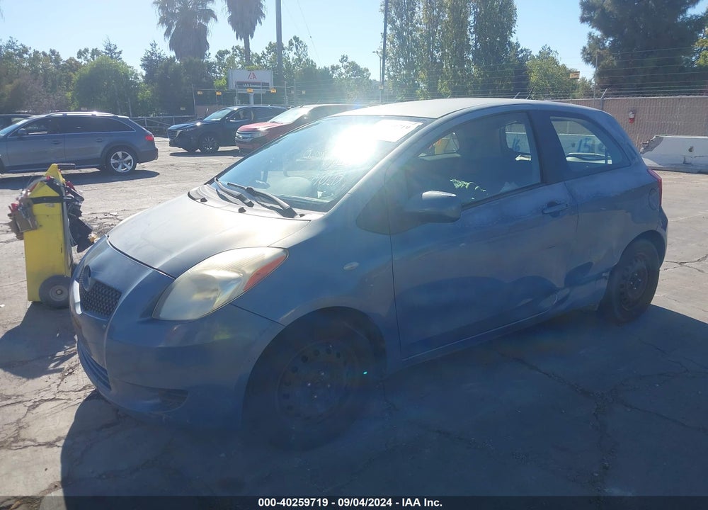 2007 TOYOTA YARIS VIN: JTDJT923075135645