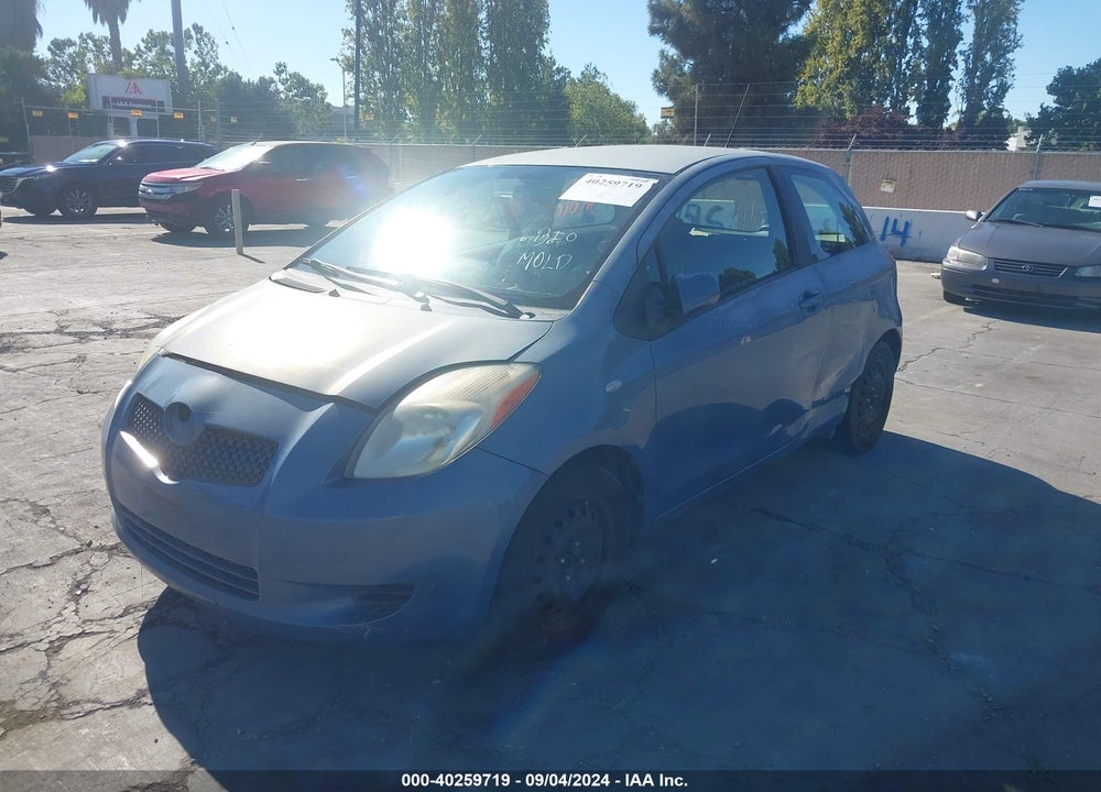 2007 TOYOTA YARIS VIN: JTDJT923075135645