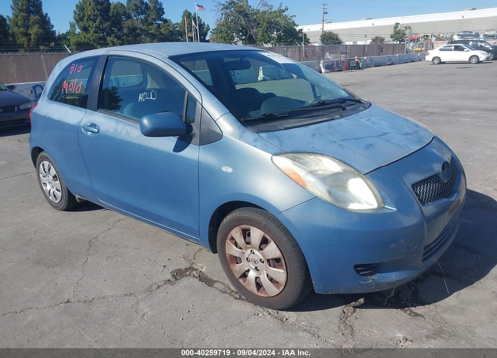 2007 TOYOTA YARIS VIN: JTDJT923075135645