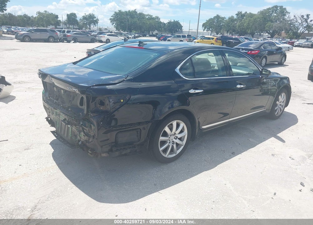2007 LEXUS LS 460 VIN: JTHBL46FX75018360