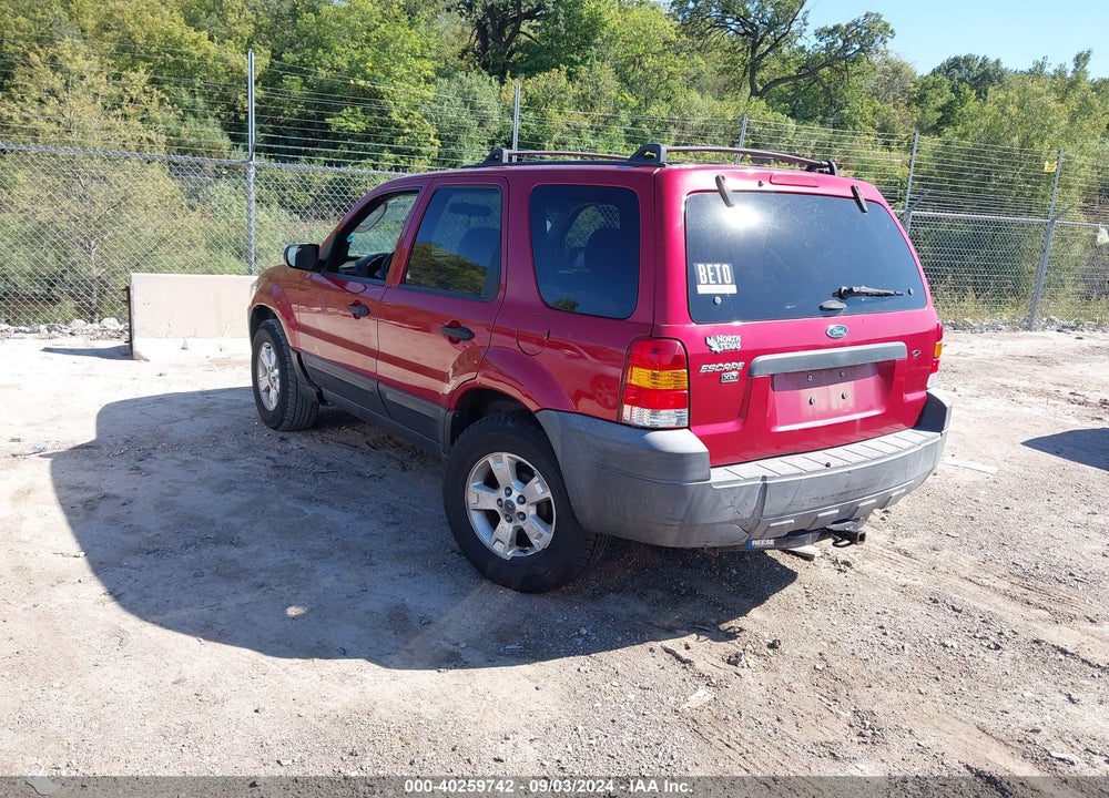 2005 FORD ESCAPE XLT VIN: 1FMCU03135KA31286