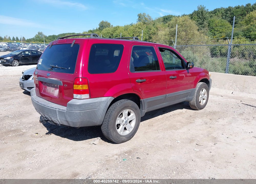 2005 FORD ESCAPE XLT VIN: 1FMCU03135KA31286