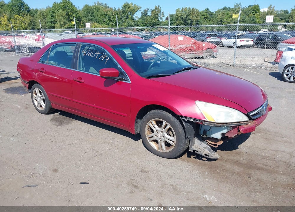 2007 HONDA ACCORD VIN: 1HGCM56317A148759