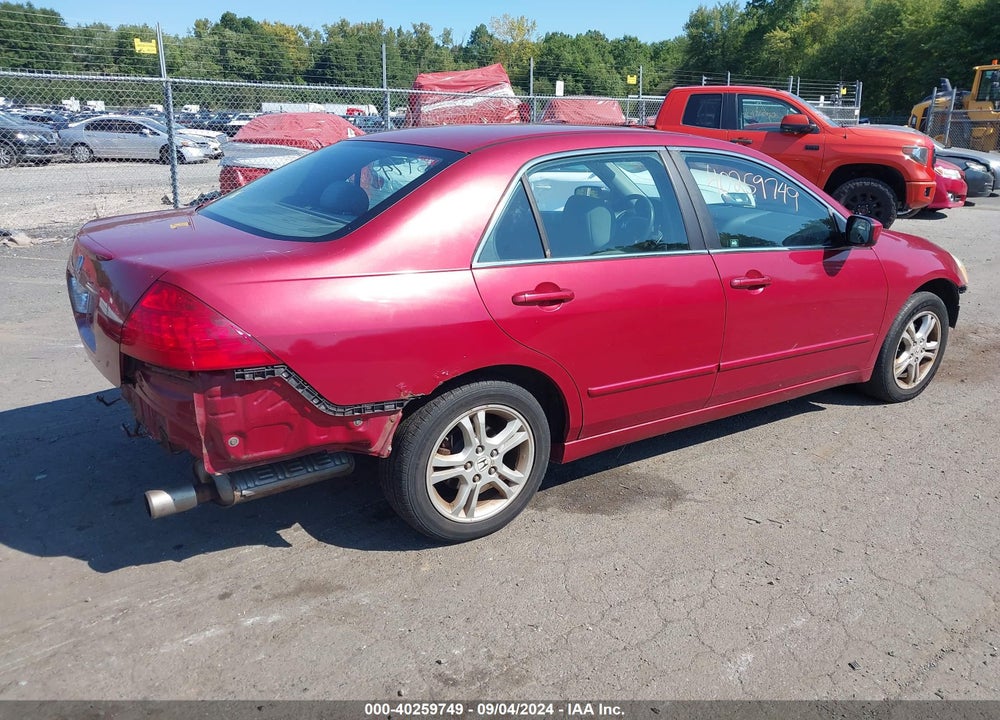 2007 HONDA ACCORD VIN: 1HGCM56317A148759