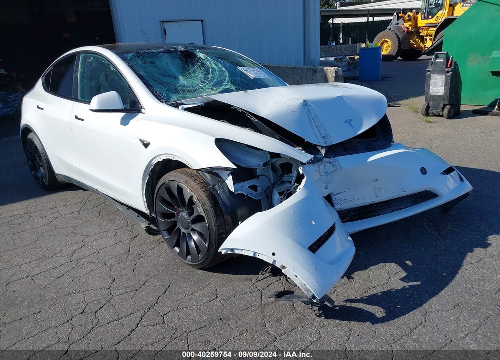 2022 TESLA MODEL Y PERFORMANCE DUAL MOTOR ALL-WHEEL DRIVE VIN: 7SAYGDEF3NF448912