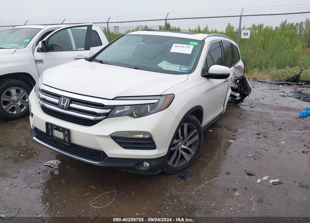 2017 HONDA PILOT ELITE VIN: 5FNYF6H04HB052107