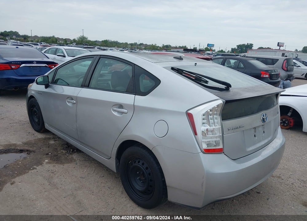 2010 TOYOTA PRIUS II VIN: JTDKN3DU6A1027966