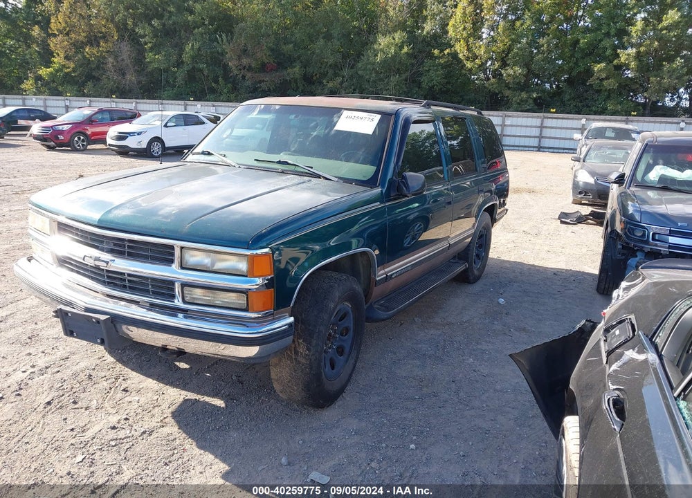 1999 CHEVROLET TAHOE VIN: 1GNEK13R3XJ313961