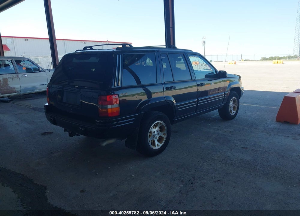 1998 JEEP GRAND CHEROKEE LIMITED VIN: 1J4GZ78S5WC324940