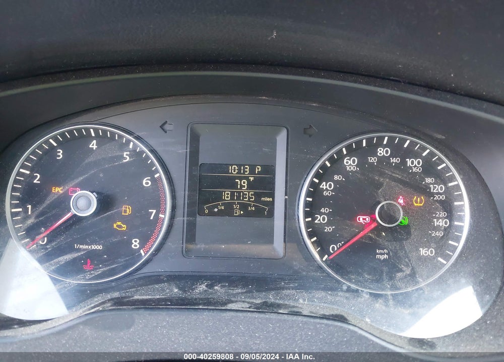 2012 VOLKSWAGEN JETTA 2.5L SE VIN: 3VWDP7AJXCM350831