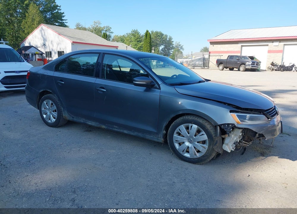 2012 VOLKSWAGEN JETTA 2.5L SE VIN: 3VWDP7AJXCM350831