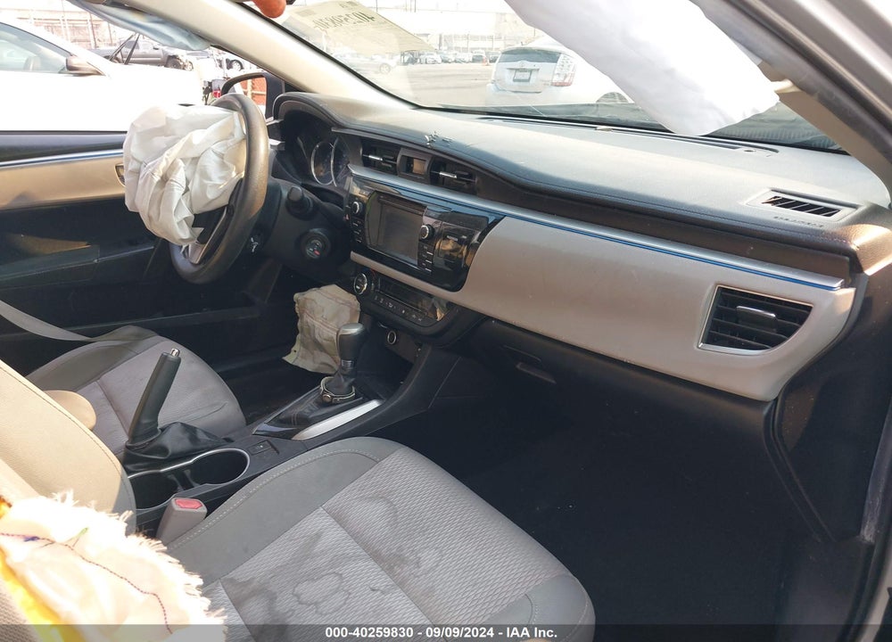 2014 TOYOTA COROLLA LE VIN: 2T1BURHE3EC185272