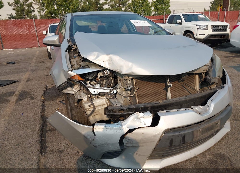 2014 TOYOTA COROLLA LE VIN: 2T1BURHE3EC185272
