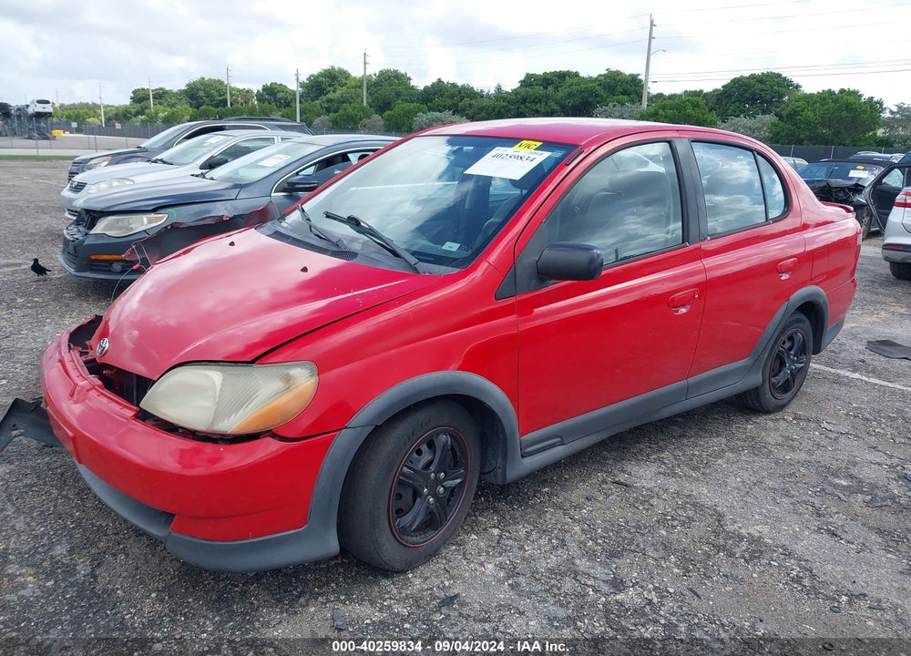 2000 TOYOTA ECHO VIN: JTDBT1230Y0023545