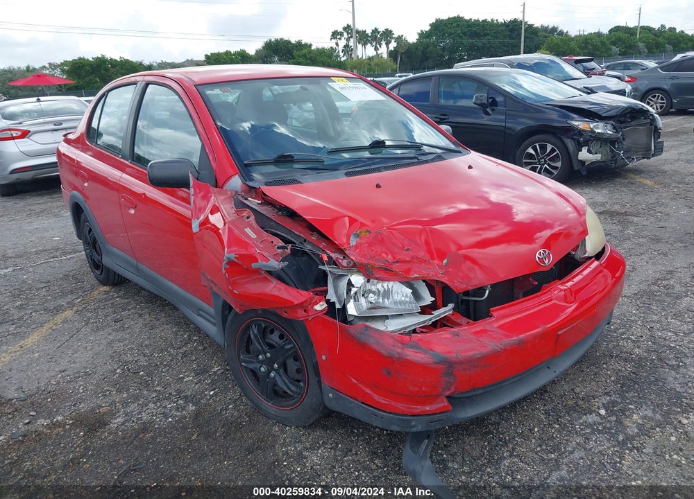 2000 TOYOTA ECHO VIN: JTDBT1230Y0023545