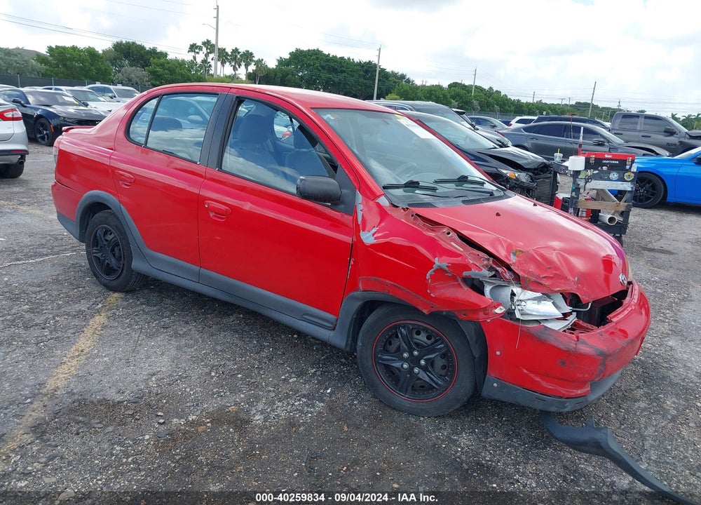 2000 TOYOTA ECHO VIN: JTDBT1230Y0023545