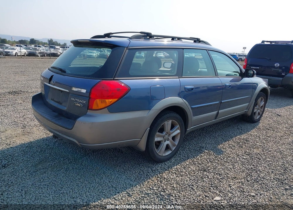 2005 SUBARU OUTBACK 3.0R L.L. BEAN EDITION VIN: 4S4BP86C254331775