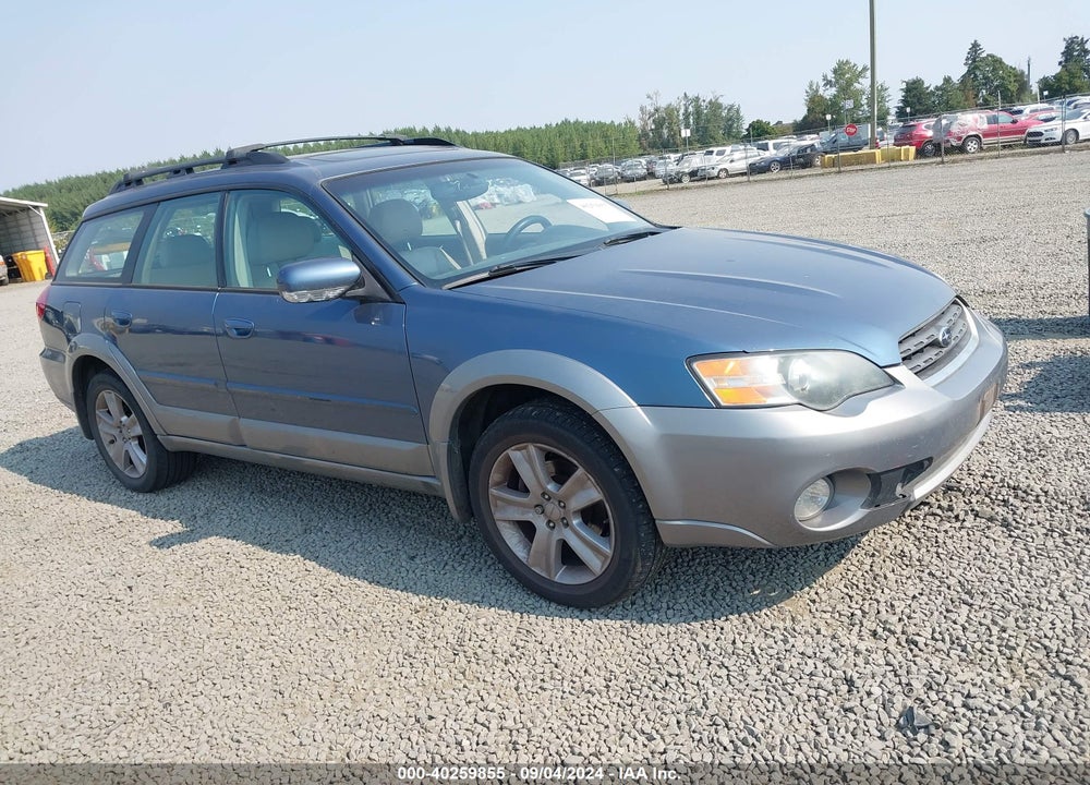 2005 SUBARU OUTBACK 3.0R L.L. BEAN EDITION VIN: 4S4BP86C254331775