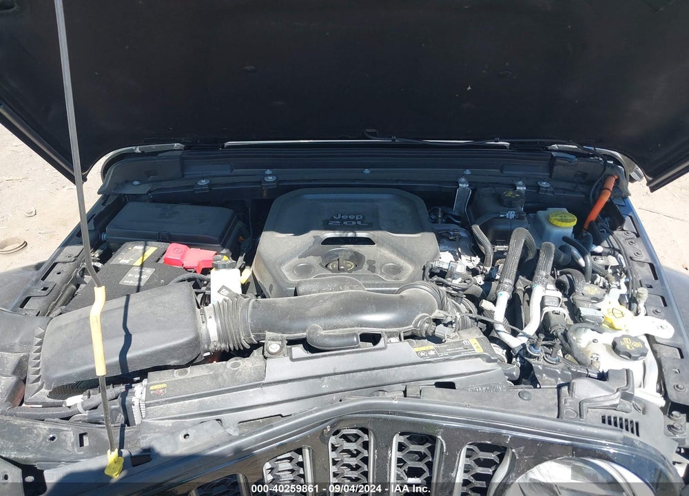 2021 JEEP WRANGLER 4XE UNLIMITED SAHARA 4X4 VIN: 1C4JJXP68MW705264