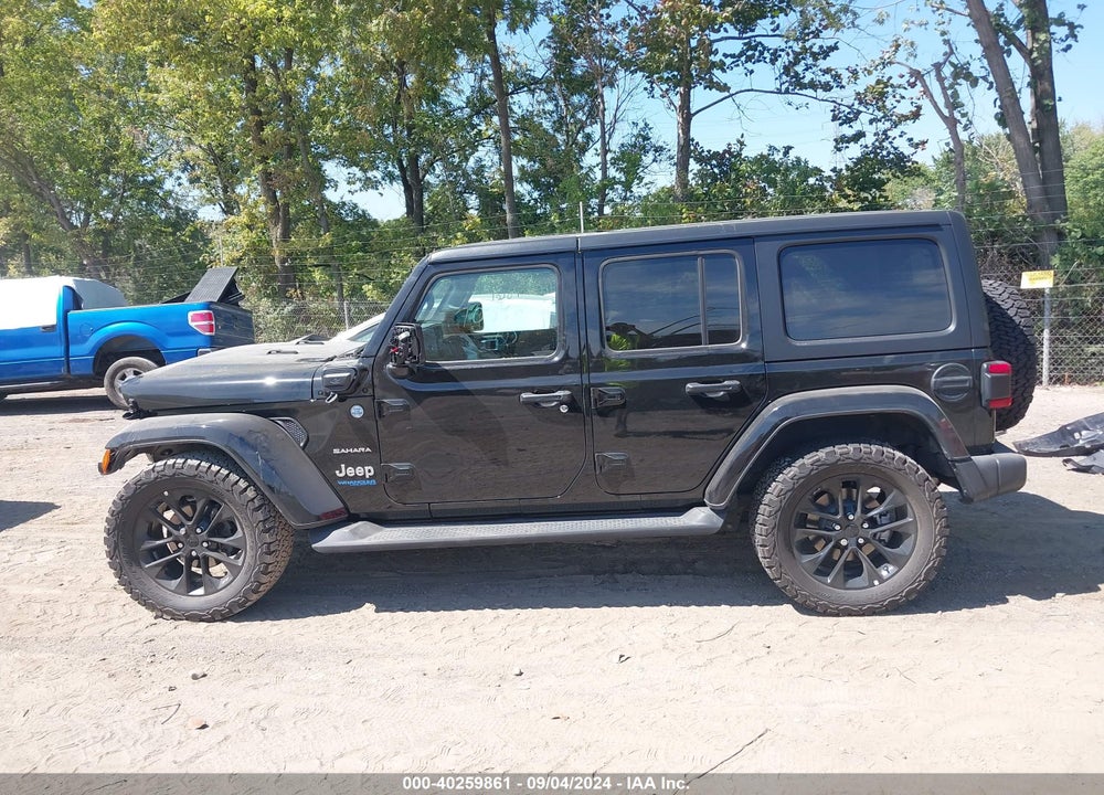 2021 JEEP WRANGLER 4XE UNLIMITED SAHARA 4X4 VIN: 1C4JJXP68MW705264