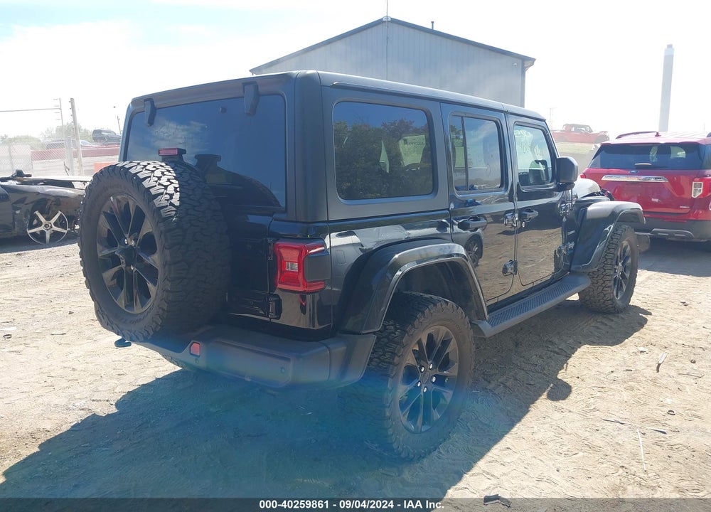 2021 JEEP WRANGLER 4XE UNLIMITED SAHARA 4X4 VIN: 1C4JJXP68MW705264