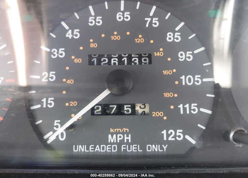1997 KIA SEPHIA VIN: KNAFA1251V5275986