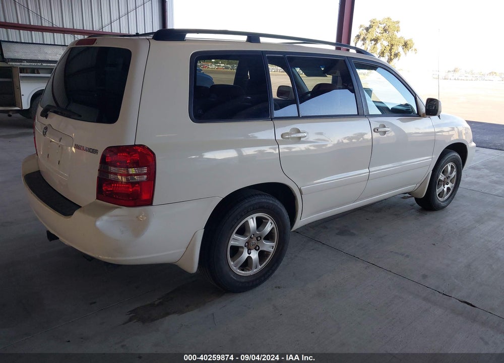 2003 TOYOTA HIGHLANDER V6 VIN: JTEGF21A530118819