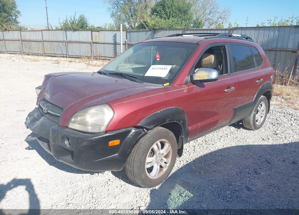 2008 HYUNDAI TUCSON SE/LIMITED VIN: KM8JN12D48U773436