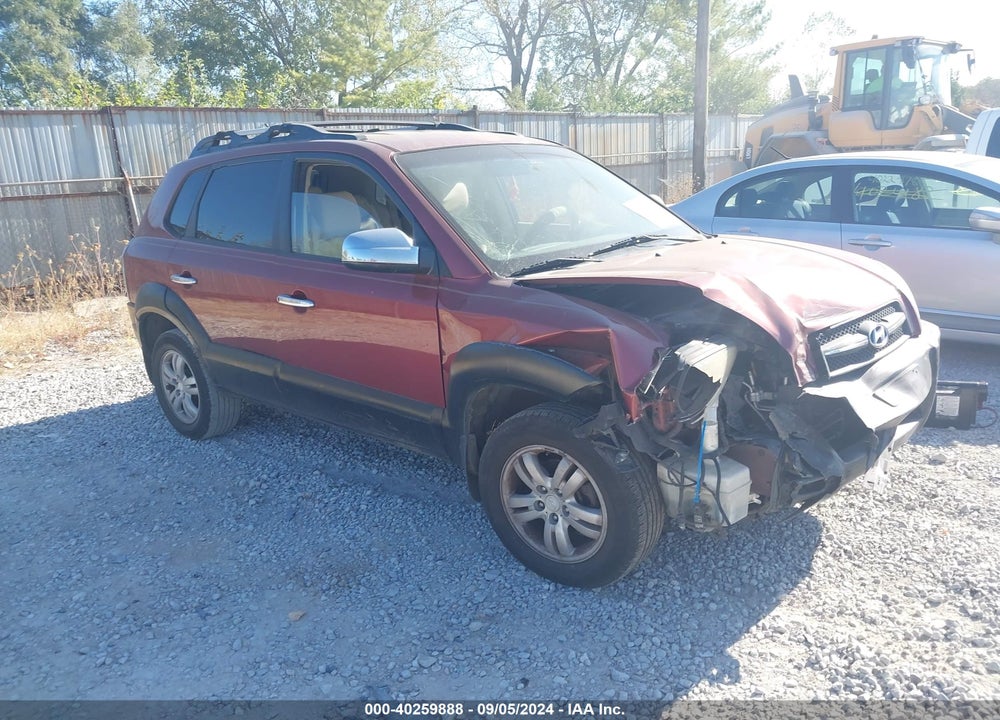 2008 HYUNDAI TUCSON SE/LIMITED VIN: KM8JN12D48U773436