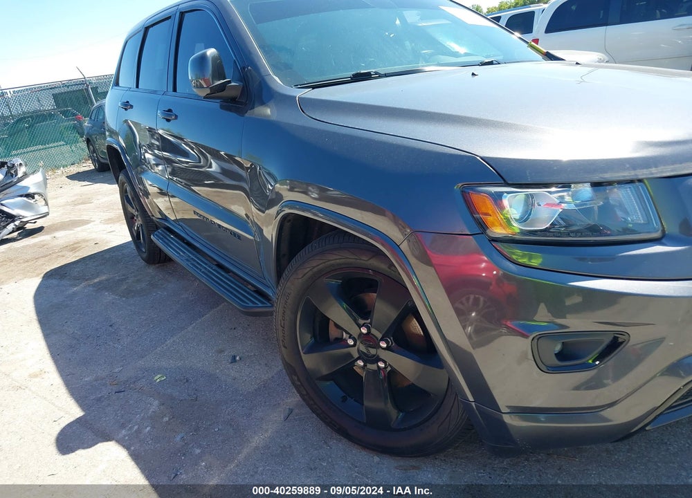 2015 JEEP GRAND CHEROKEE ALTITUDE VIN: 1C4RJFAG6FC195922