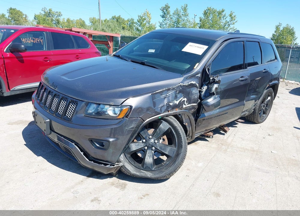 2015 JEEP GRAND CHEROKEE ALTITUDE VIN: 1C4RJFAG6FC195922