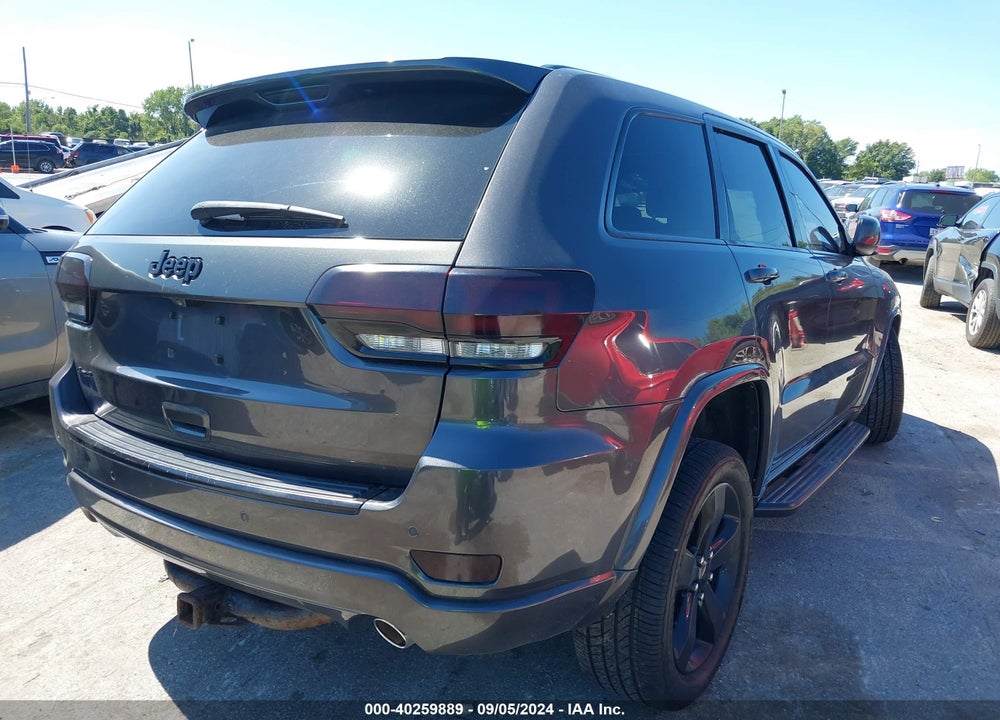 2015 JEEP GRAND CHEROKEE ALTITUDE VIN: 1C4RJFAG6FC195922