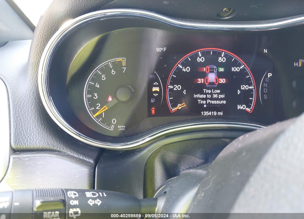 2015 JEEP GRAND CHEROKEE ALTITUDE VIN: 1C4RJFAG6FC195922