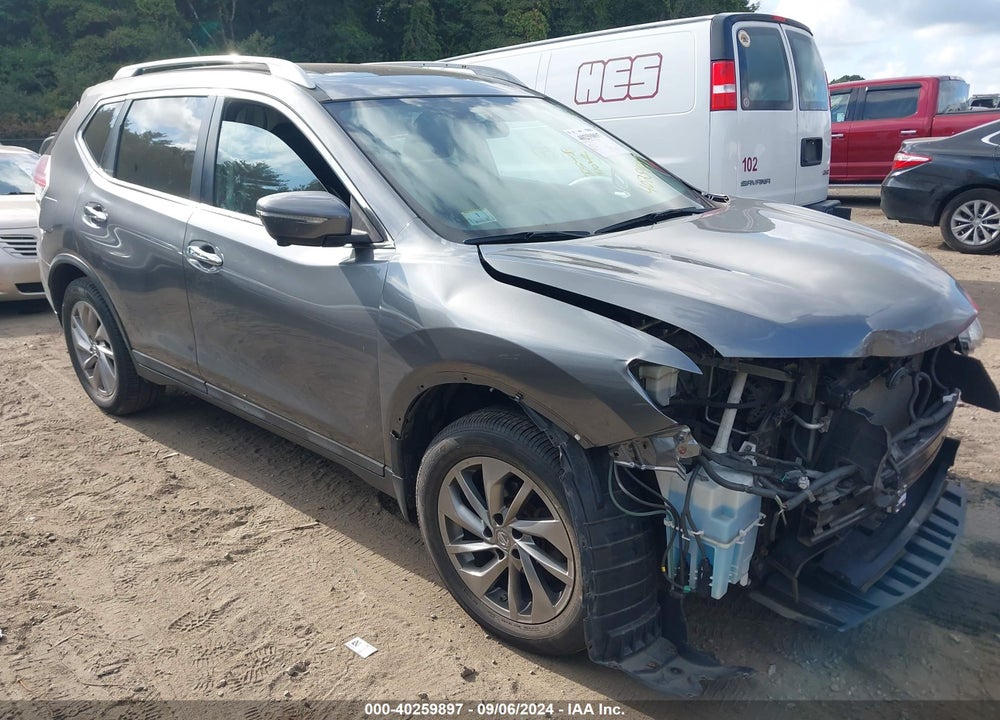 2015 NISSAN ROGUE SL VIN: 5N1AT2MV6FC906959