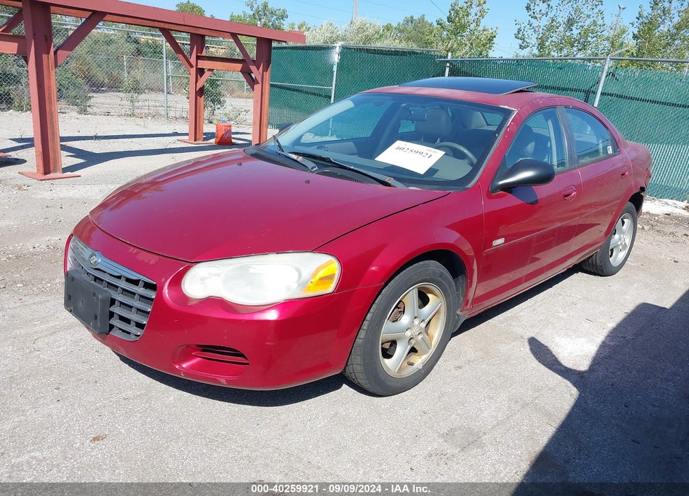2005 CHRYSLER SEBRING VIN: 1C3EL46X45N563575