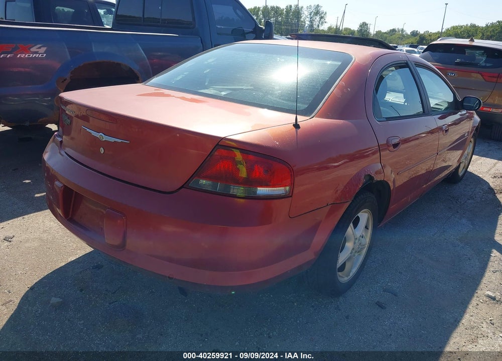 2005 CHRYSLER SEBRING VIN: 1C3EL46X45N563575