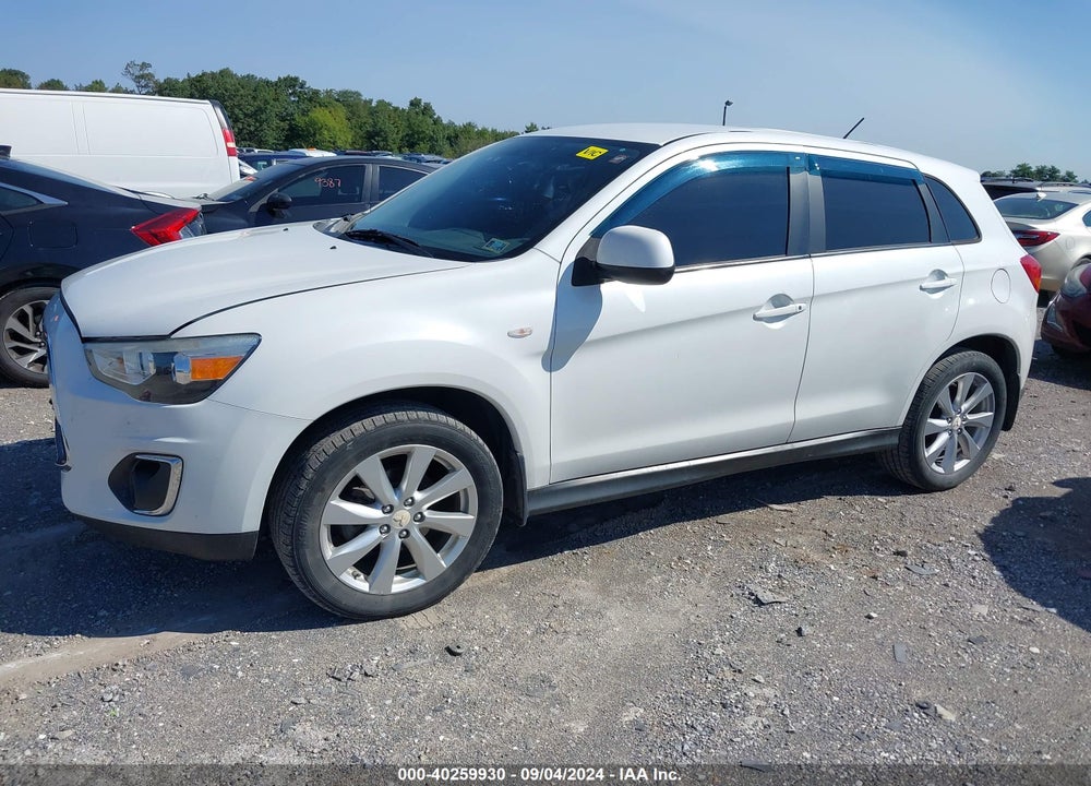 2014 MITSUBISHI OUTLANDER SPORT ES VIN: 4A4AR3AU3EE032280