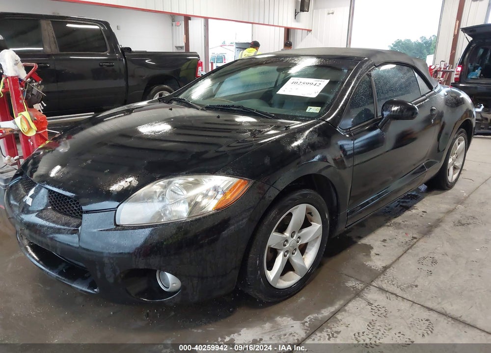 2007 MITSUBISHI ECLIPSE SPYDER GS VIN: 4A3AL25F17E012348