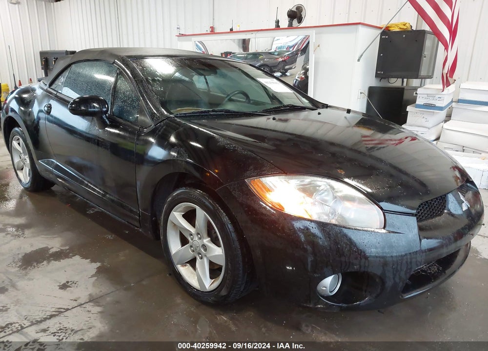 2007 MITSUBISHI ECLIPSE SPYDER GS VIN: 4A3AL25F17E012348