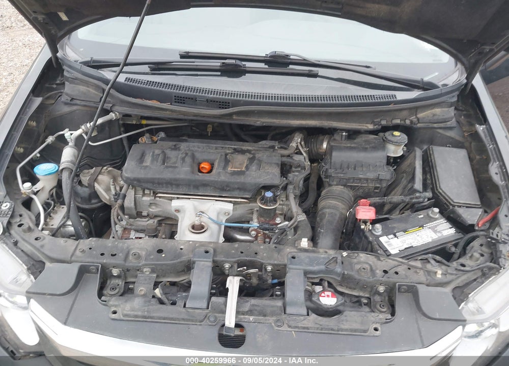 2012 HONDA CIVIC LX VIN: 2HGFB2F53CH590084
