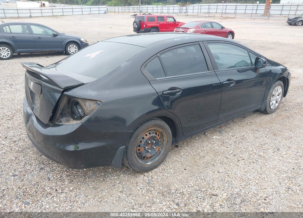 2012 HONDA CIVIC LX VIN: 2HGFB2F53CH590084