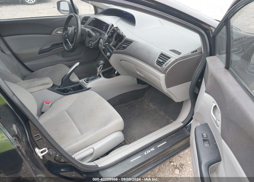 2012 HONDA CIVIC LX VIN: 2HGFB2F53CH590084