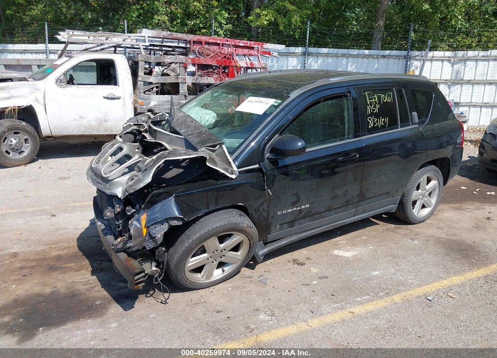 2014 JEEP COMPASS HIGH ALTITUDE VIN: 1C4NJCEA4ED680474
