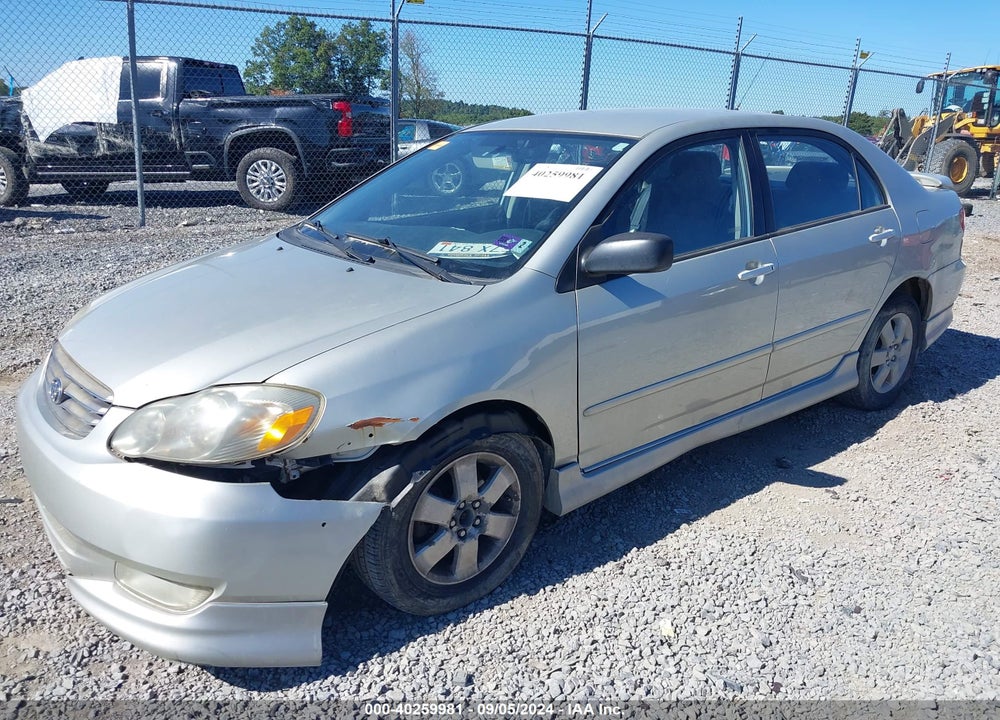 2004 TOYOTA COROLLA S VIN: 2T1BR32E44C247767