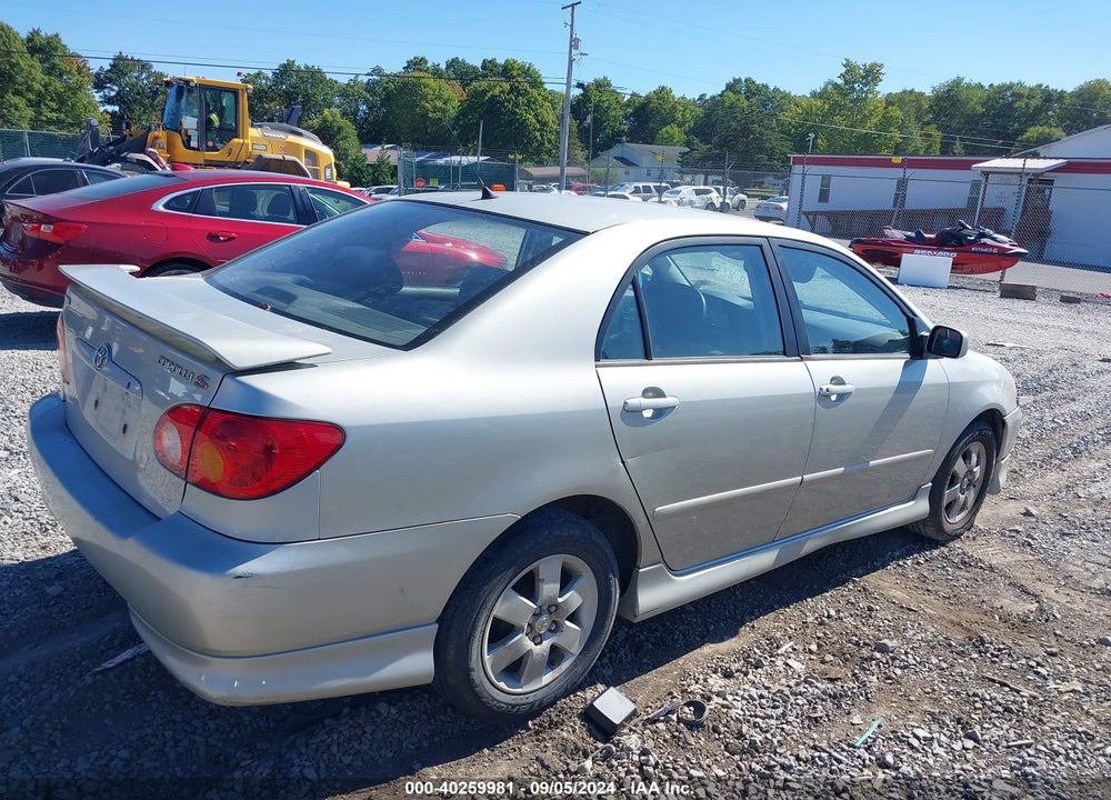 2004 TOYOTA COROLLA S VIN: 2T1BR32E44C247767