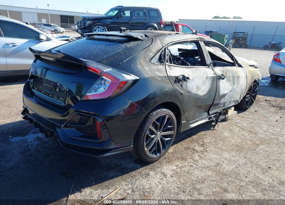 2021 HONDA CIVIC SPORT VIN: SHHFK7H40MU226467
