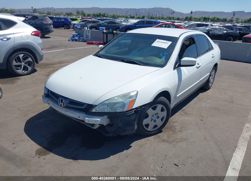 2005 HONDA ACCORD 2.4 LX VIN: 1HGCM56475A135942