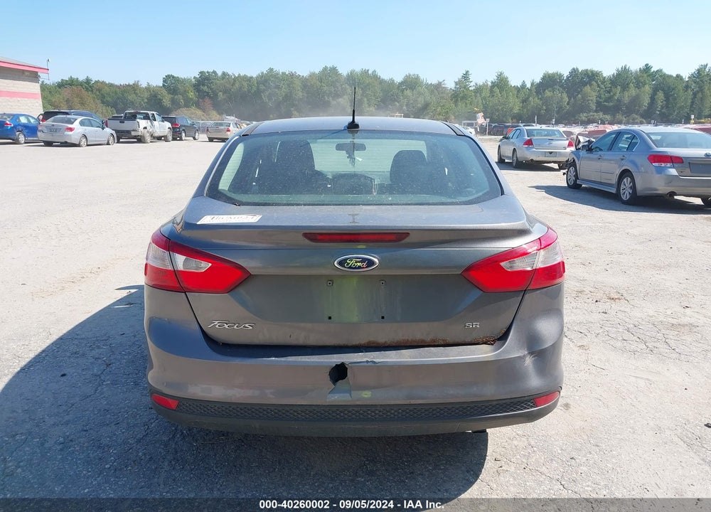2013 FORD FOCUS SE VIN: 1FADP3F28DL118654