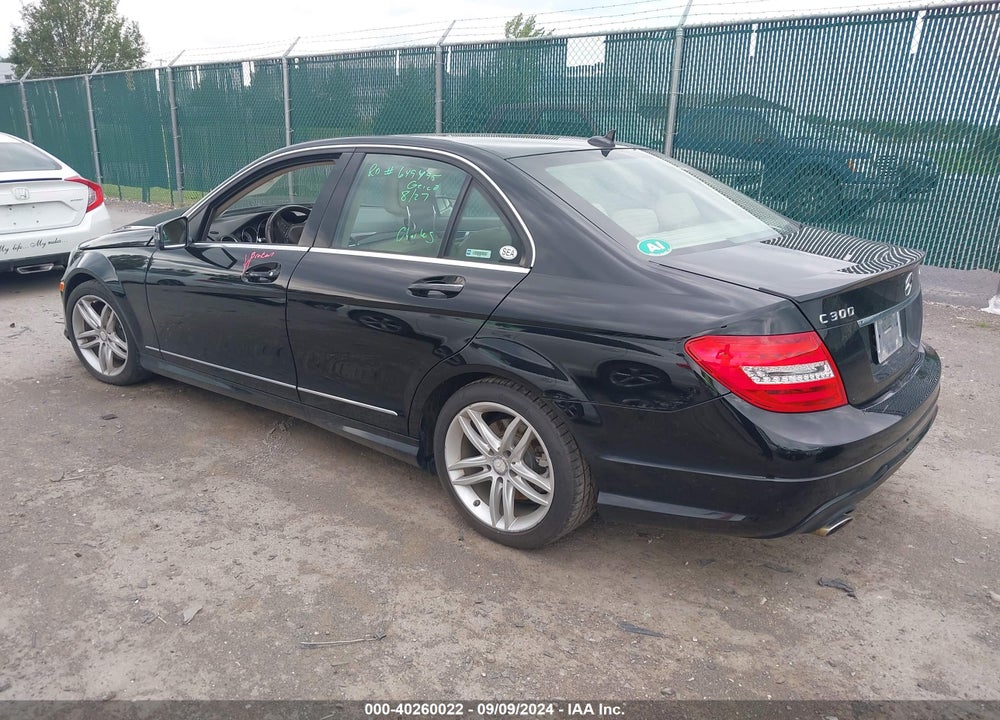 2014 MERCEDES-BENZ C 300 LUXURY 4MATIC/SPORT 4MATIC VIN: WDDGF8AB4EA952891
