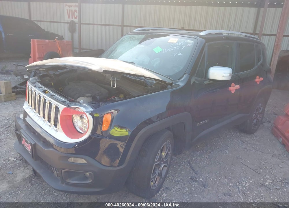 2018 JEEP RENEGADE LIMITED 4X4 VIN: ZACCJBDB5JPH31388